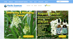 Desktop Screenshot of pacificessences.com